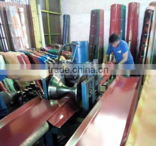 china supplier ridge cap roll forming machine