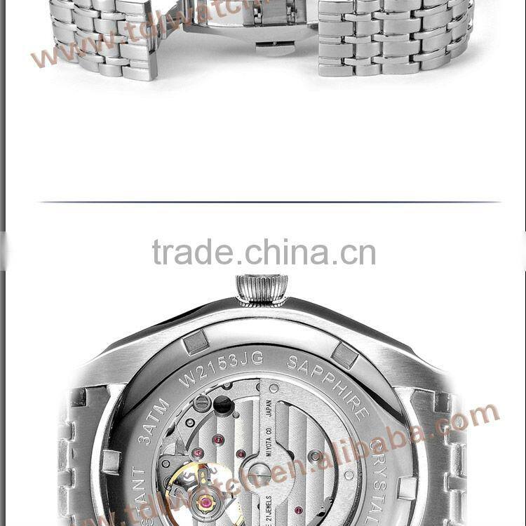 5ATM Waterproof WEIQIN Brand Sapphire Glass Watch