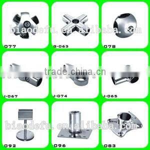 Wholesale metal tube joint fittings round pipe connector