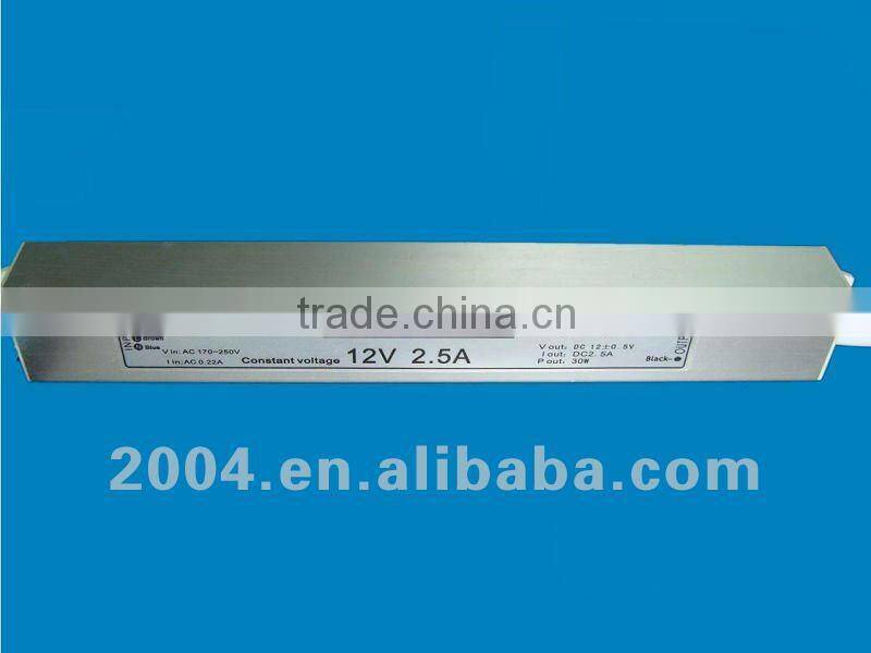 waterproof led driver 30w 12v