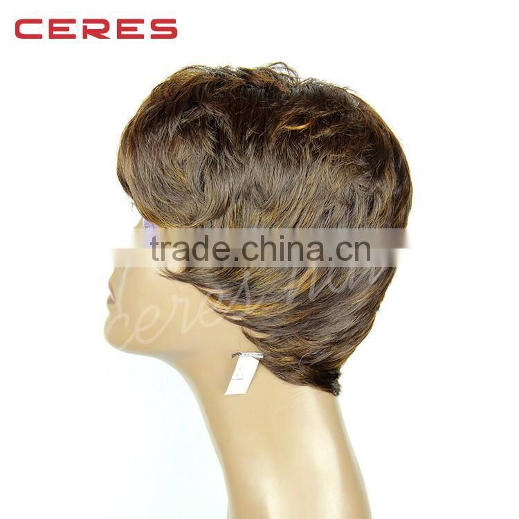 Wholesale human hair, full lace Brazilian human hair wig for black women