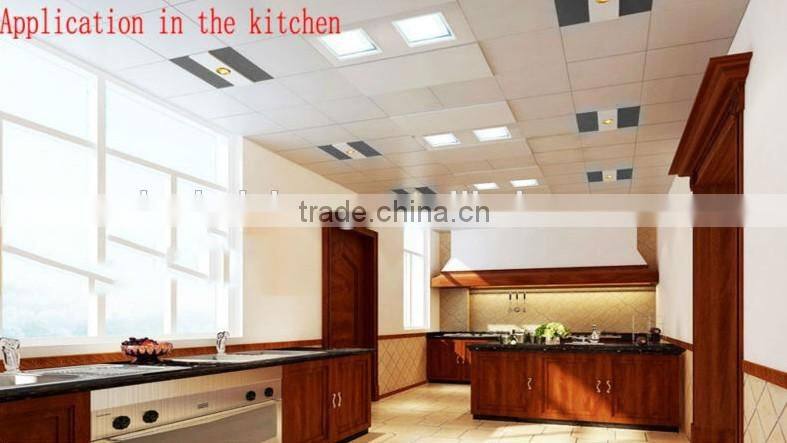 LED grille light 9W,720-810lm,AC90-256V,square shape,high quality,high brightness