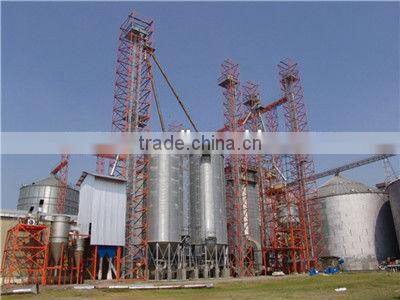 Easy installation corrugated plate steel grain silo for sale
