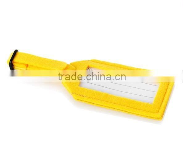 2014 New Promotional Felt Luggage Tag