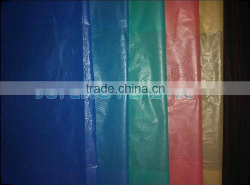 White/blue/pink/green /yellow/purple/red vest handle plastic bags