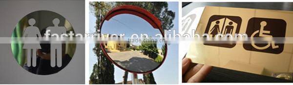 wall material color coated mirror aluminum composite panel sheet plate
