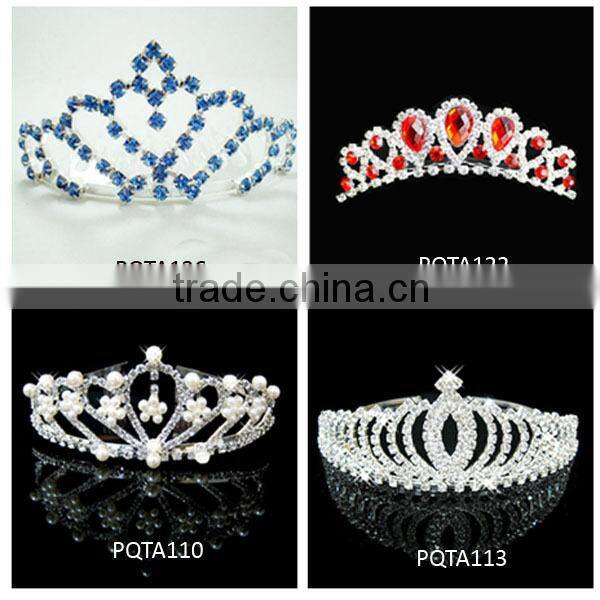 wholesale rhinestone princess crowns for wedding,engagement,party