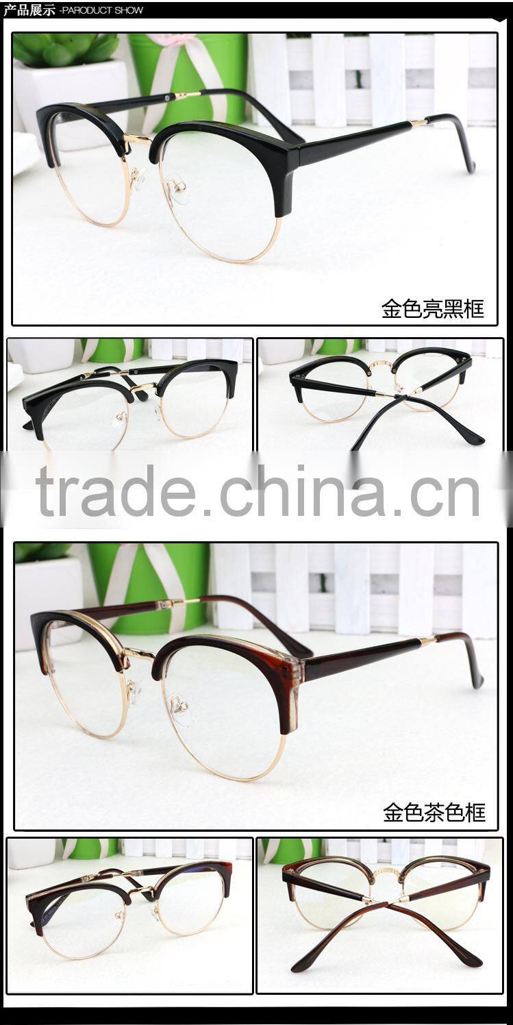 Fashion round frame glasses for men and women