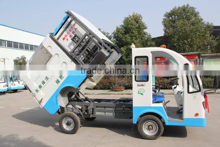 2 seat Electric Garbage Collection Truck for Sale