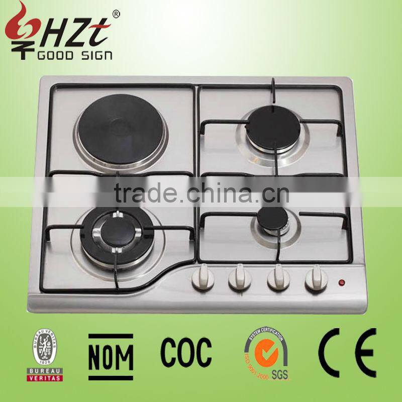 2016 Four burner electrical stove gas burners