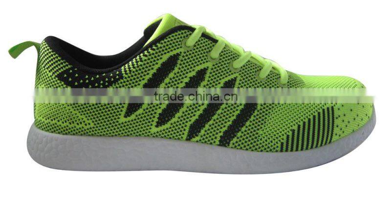2016 fashion flying knit sport shoes for men