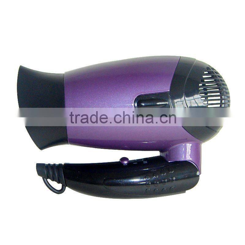 1200W foldable hair dryer for travel