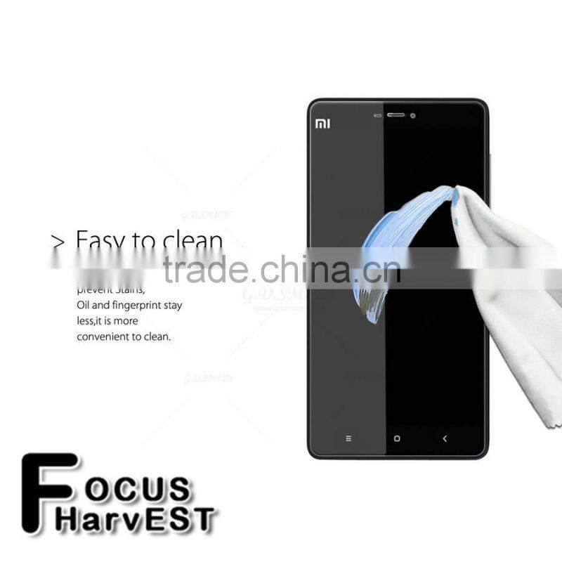 New arrival 0.33mm 2.5D 9H top quality tempered glass screen protector film roll for xiaomi 2