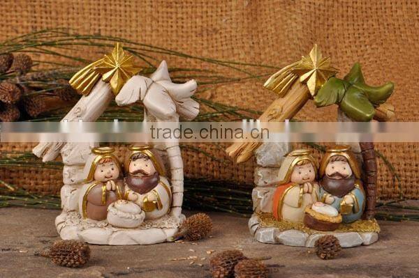 Handmade crafts wholesale nativity set