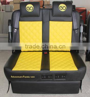 2 seater with recliner electric sofa bed for VAN,MPV modification