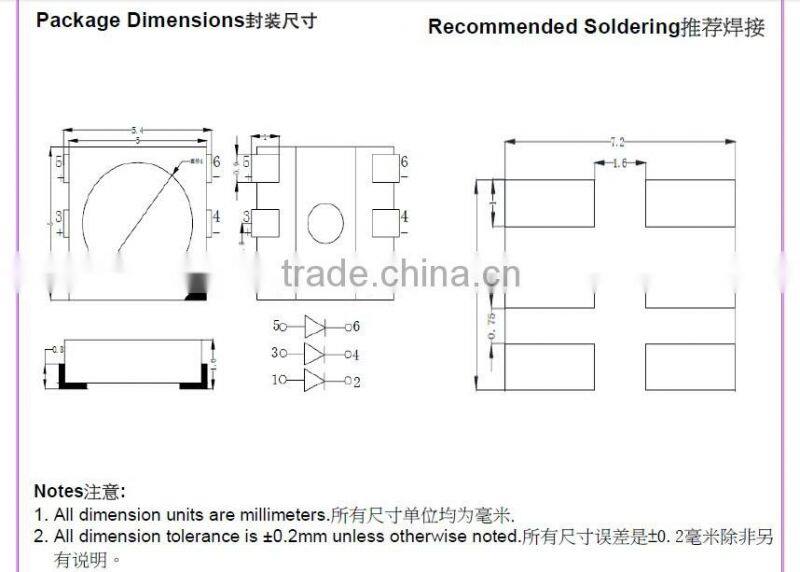 5050 SMD 265nm 280nm 310nm uvc 254nm led germicidal uv led for medical devices