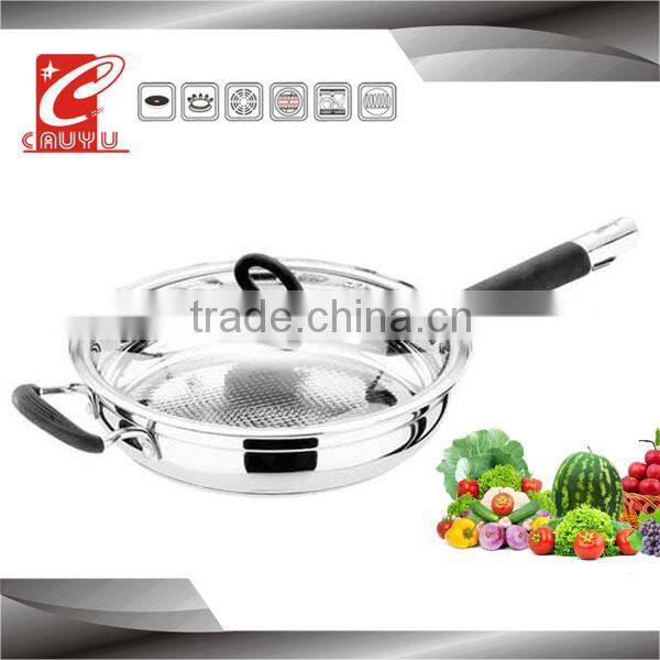 New product stainless steel used pots and sale pan