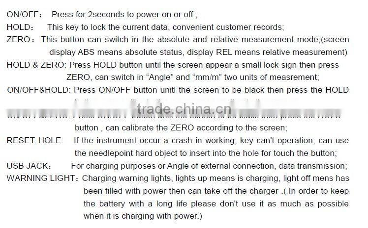 DMI420 Fast Response Inclinometer Digital Dual axis With High Precision 0.05deg Based On Micro-mechanical Principle