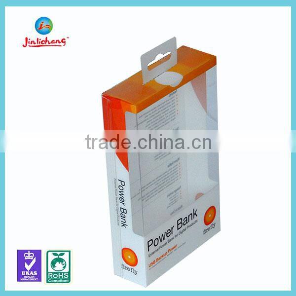 custom logo designd PVC plastic fishing lure plastic boxes