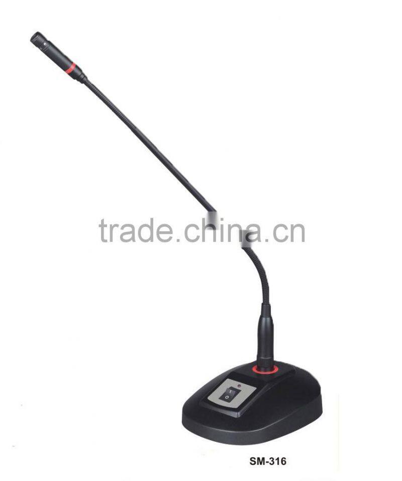 Professional gooseneck conference microphone series,Condenser conference microphone, Mini conference table microphone