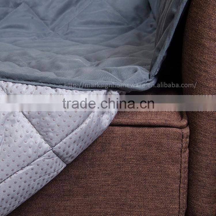 Quilted Pet Loveseat Cover with Nonslip Backing