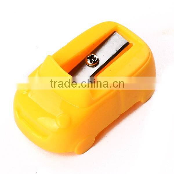 plastic car shape sharpener ,mini cute pencil sharpener