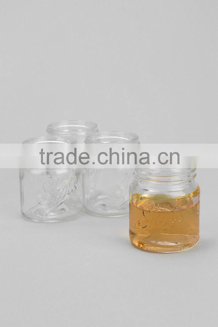 Tableware Craft Canning Drinking Ecofriendly Shots Glass Jar