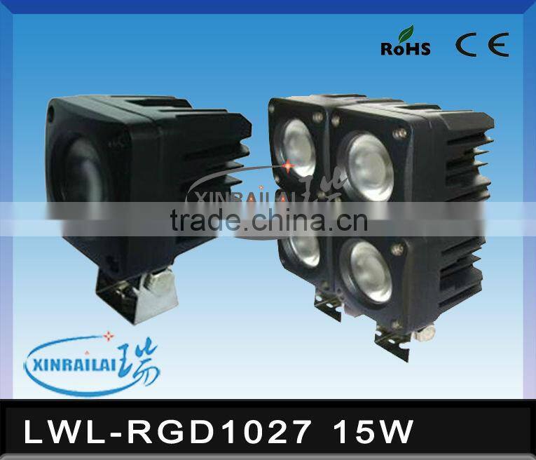 10W or 15W Epistar super bright waterproof IP68 RGD1027 portable rechargeable led stand work light