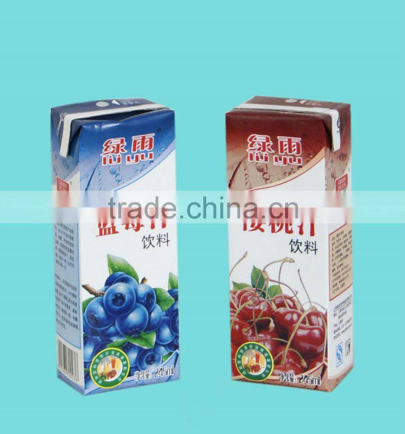 Hot filling Gable Top Packaging Materials