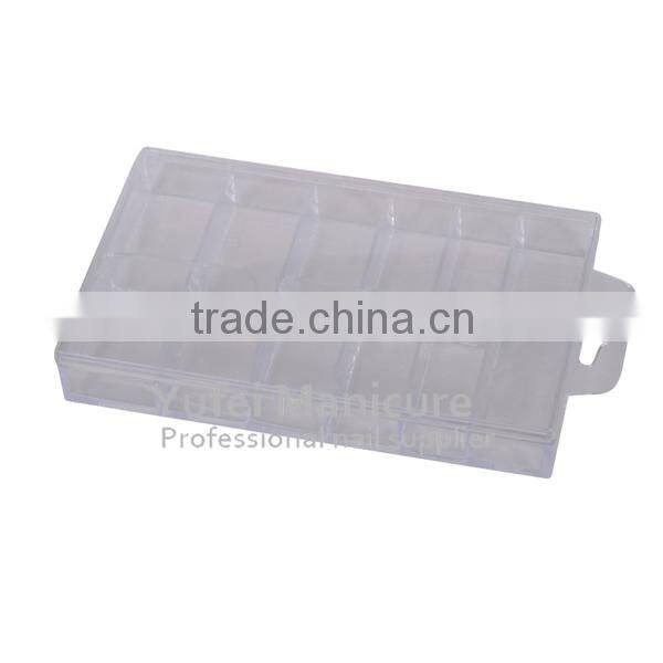 nail art storage box / acyrlic tips box /nail box supplier