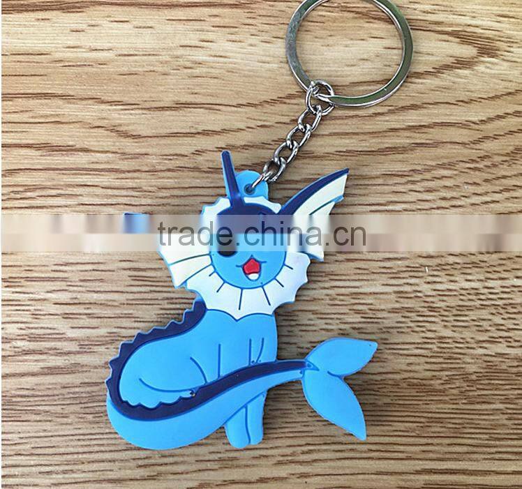 pokemon rubber keychain