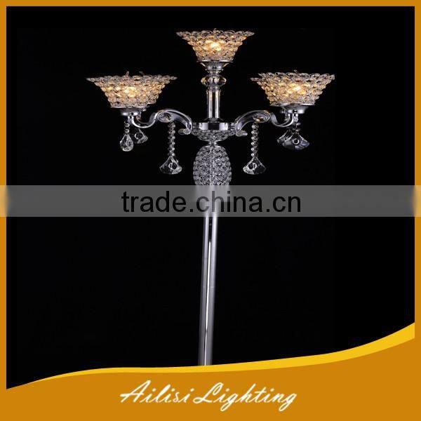 Contemporary Hot Selling Large 8 Lights Crystal Chandelier with Iron Material