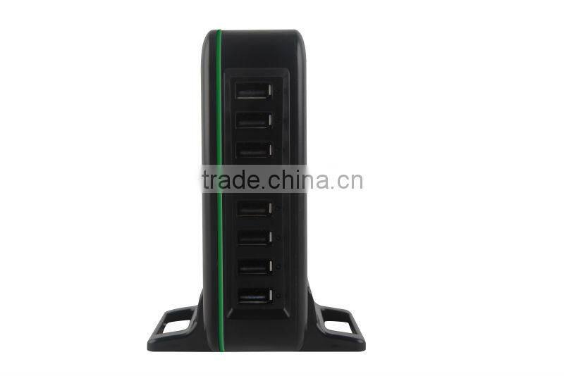 2.4A 96W USB Smart Charger Travelling Charge 8 Ports USB Home Charger