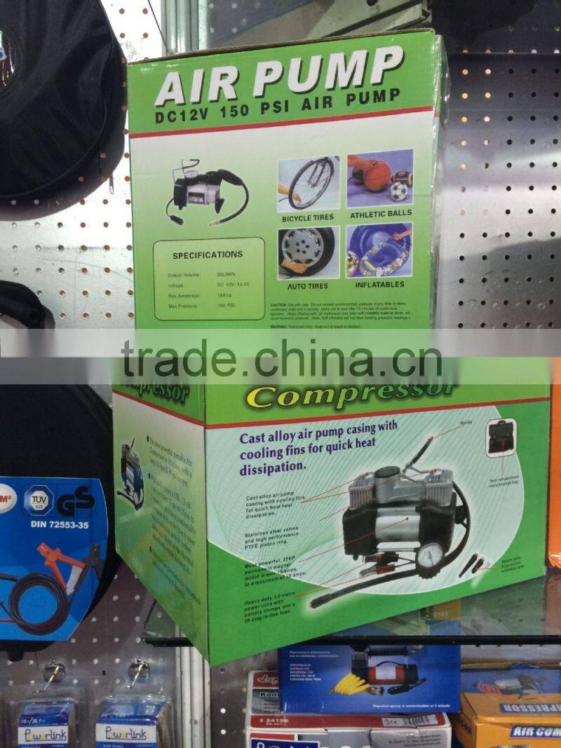 Z80053 300 PSI MINI Air Compressor Pump Car Auto Electric Tire Inflator