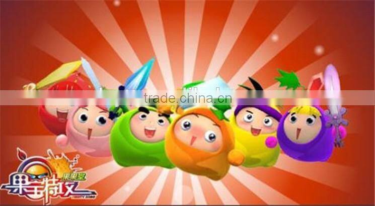 Alpha Animation Auldey Customize 10" creative plush stuffed toy pineapple for kid