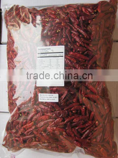 1 kg bag Sun dry hot red chilli Chaotian Chilli/Bullet Chilli