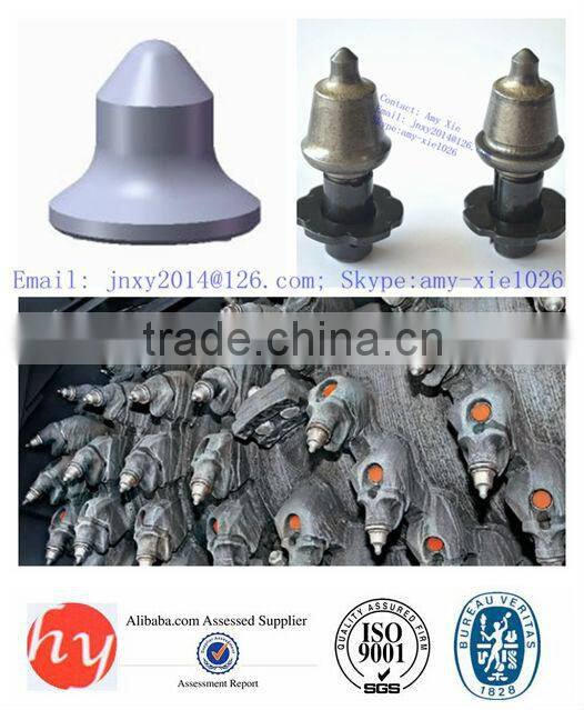 Road Planing Bit For Road Milling With Tungsten Carbide Buttons