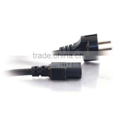 Hot sell 250V 10A 14AWG Europe AC power cord CEE7/7 to IEC320 C13