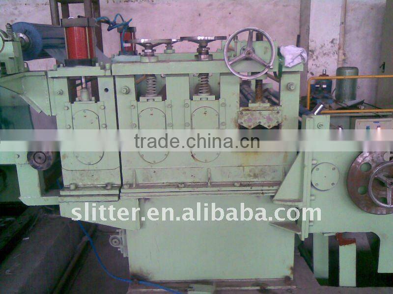 coil metal strips straightening and cut to length line