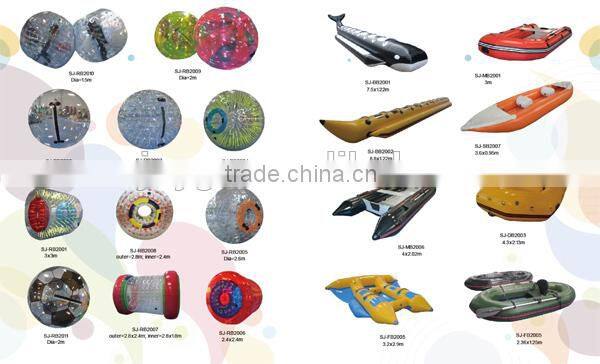 Sunjoy new design Water park walking inflatable water polo ball