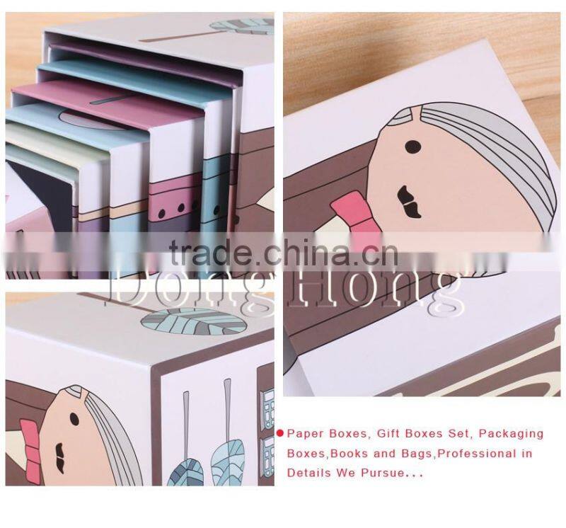 Custom size nested decorative gift boxes wholesale