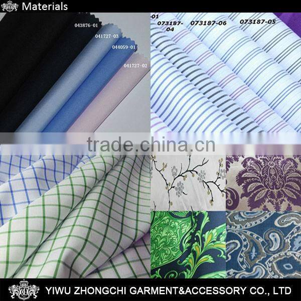 Men Fashion Long Sleeve Navy Print Stripe Shirt