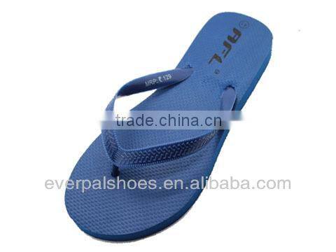 Wholesale men's beach PE slippers rubber flip flop