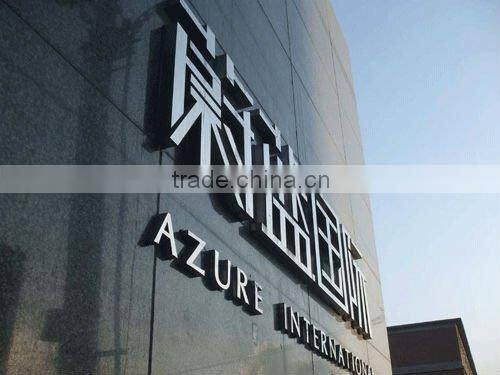 3D steel letter, 3D stainless letters, stainless steel letter 3D