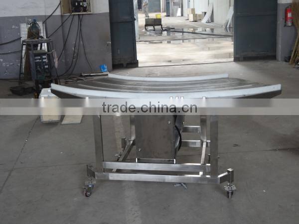 90 degree curve belt conveyor