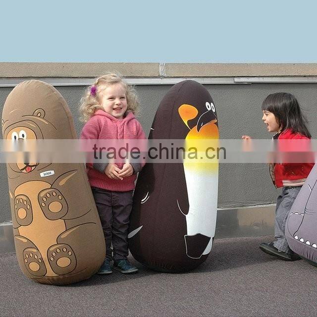 PVC plastic inflatable cute sheep tumbler toy