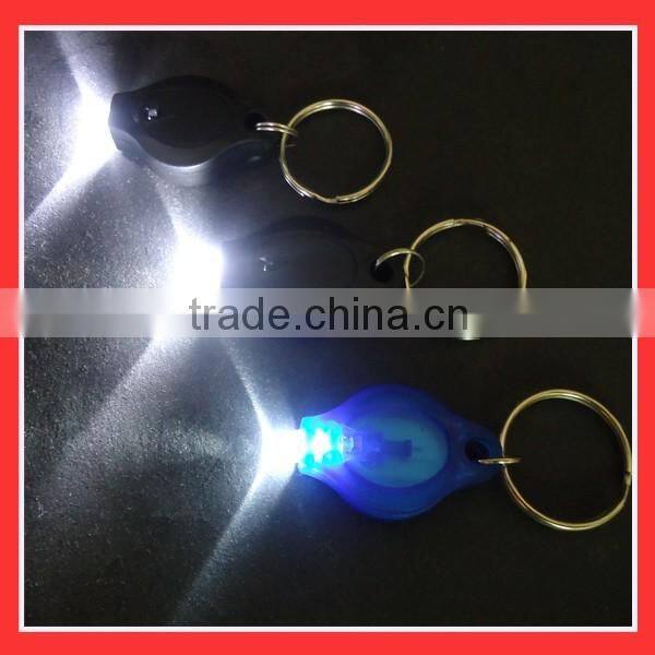 cheapest uv led light keychain,led light up keychain light