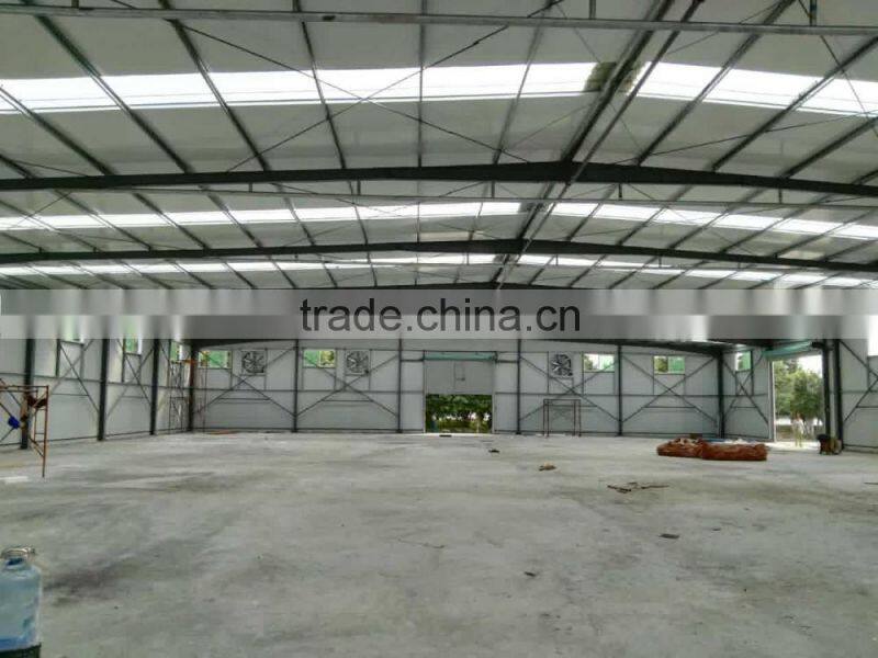 Qualified Steel Structure Warehouse Metal Fame Workshop