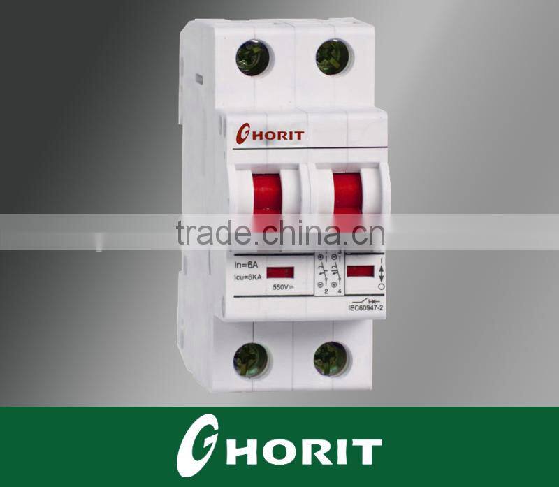 European Market Solar Power 2 Phase 415v DC Breaker