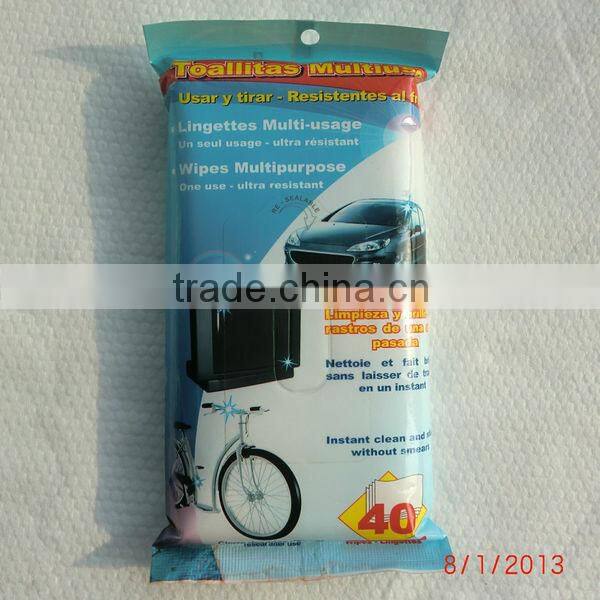HOUSEHOLD CLEANER, CLEANING CLOTH, WET WIPE TISSUE, MADE IN CHINA
